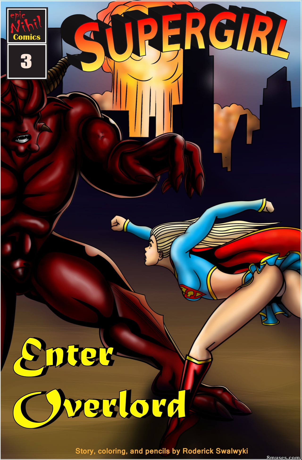 Supergirl -  Demonic Bloodsport - Issue 3 - Page 1