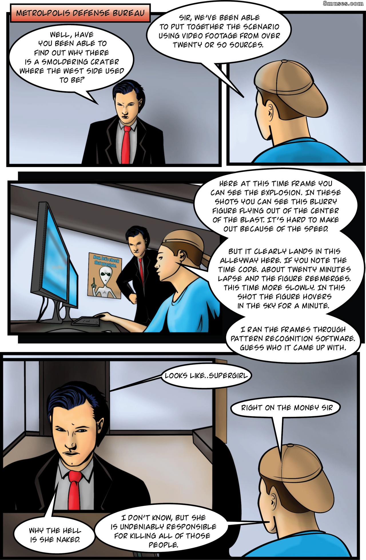 Supergirl -  Demonic Bloodsport - Issue 3 - Page 8