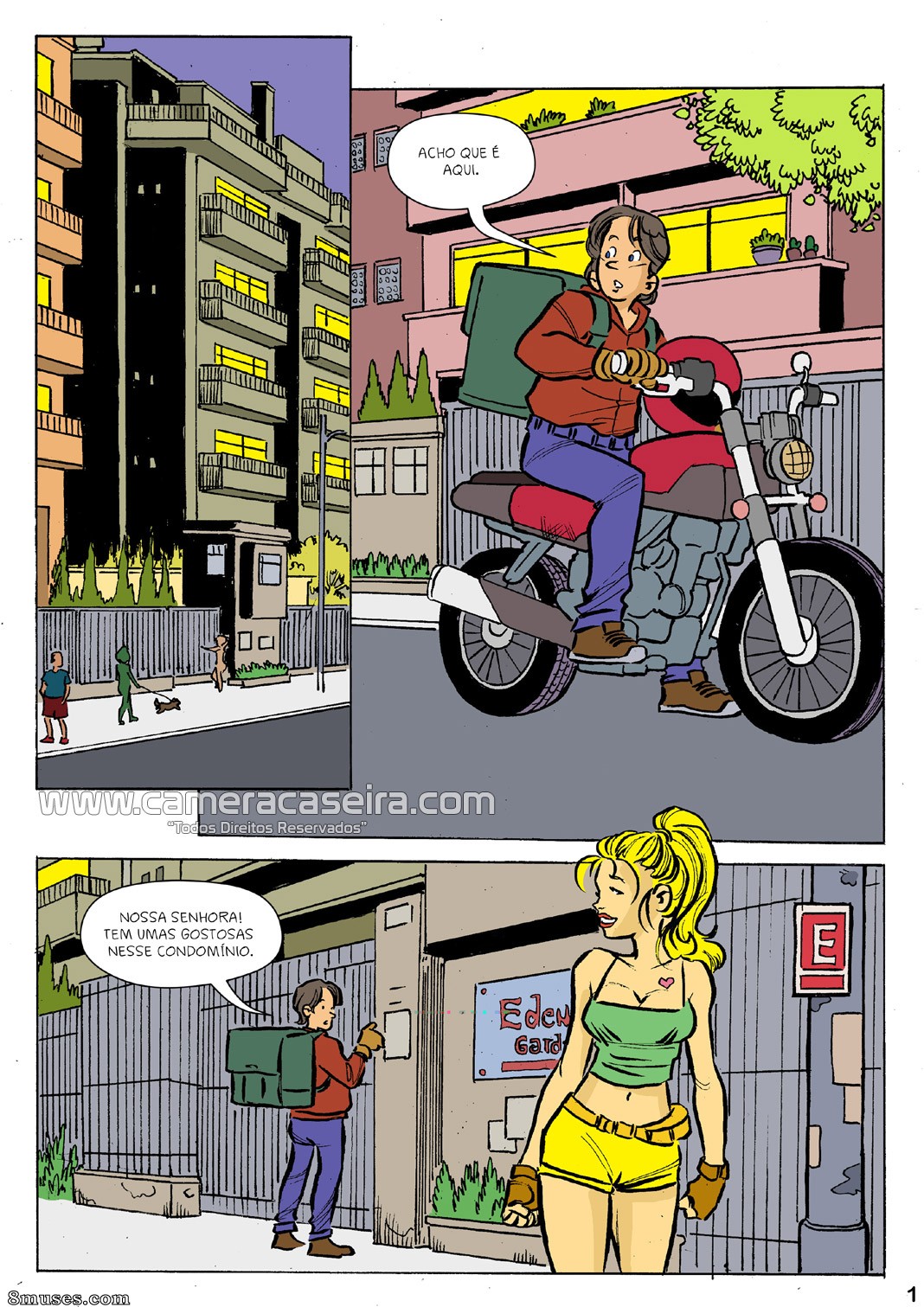 Aplicativos do Prazer - Issue 1 - O Entregador do iFode - Page 1