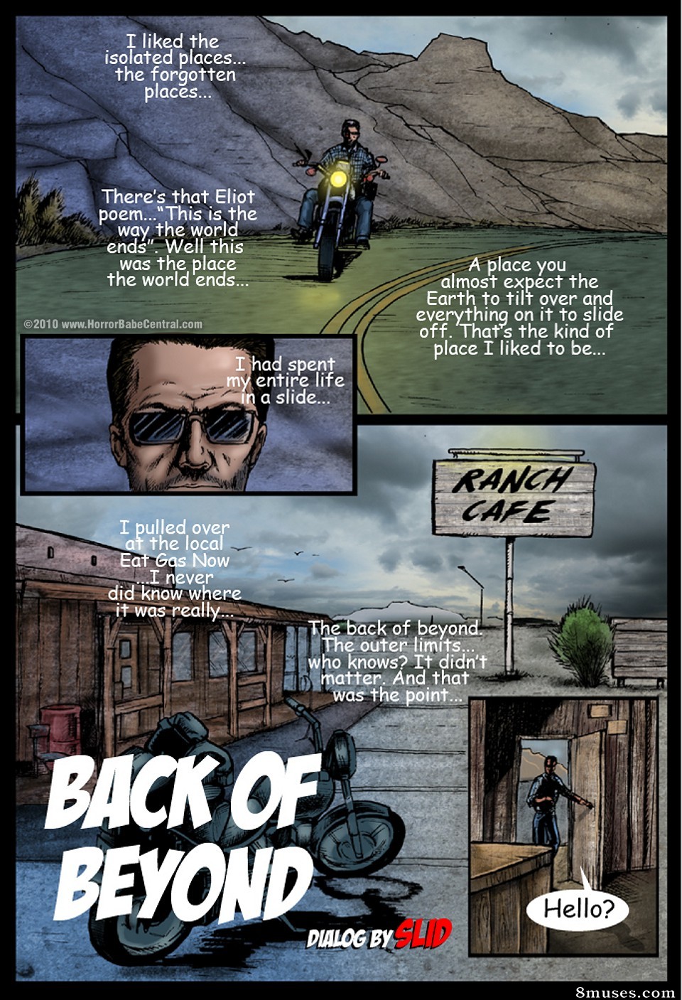 Horror Babe Central - Back of Beyond - Page 1
