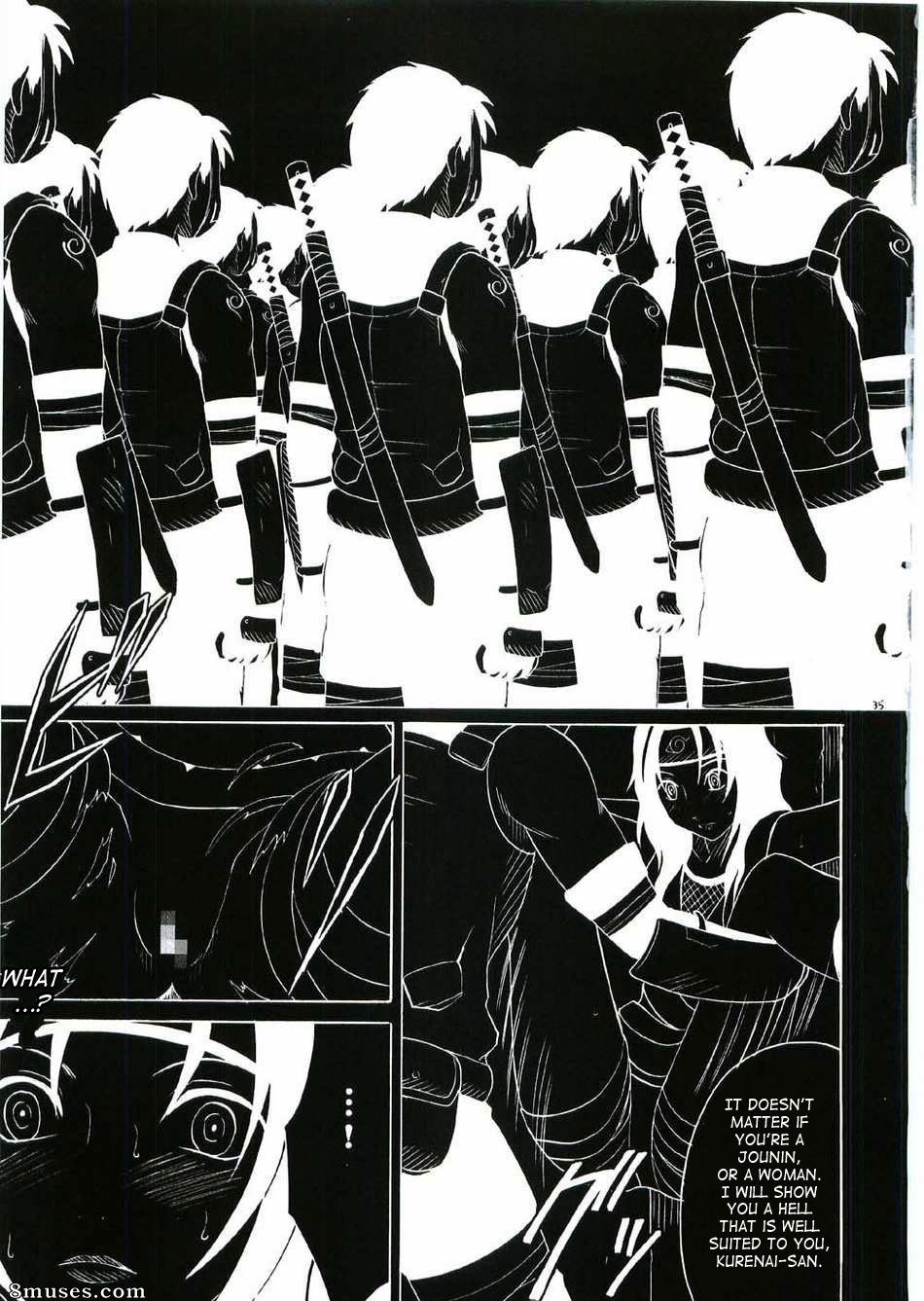Crimson Hentai - Doujinshi Naruto - Uzumaki Hanataba - Page 34
