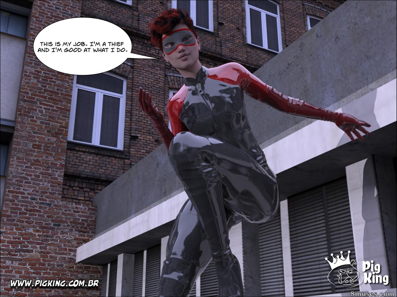 PigKing - CrazyDad Comics - The Shadow of the Night - Page 3