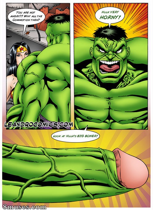 Cómics - Mujer Maravilla vs el Increíblemente Hormonado Hulk - Página 7
