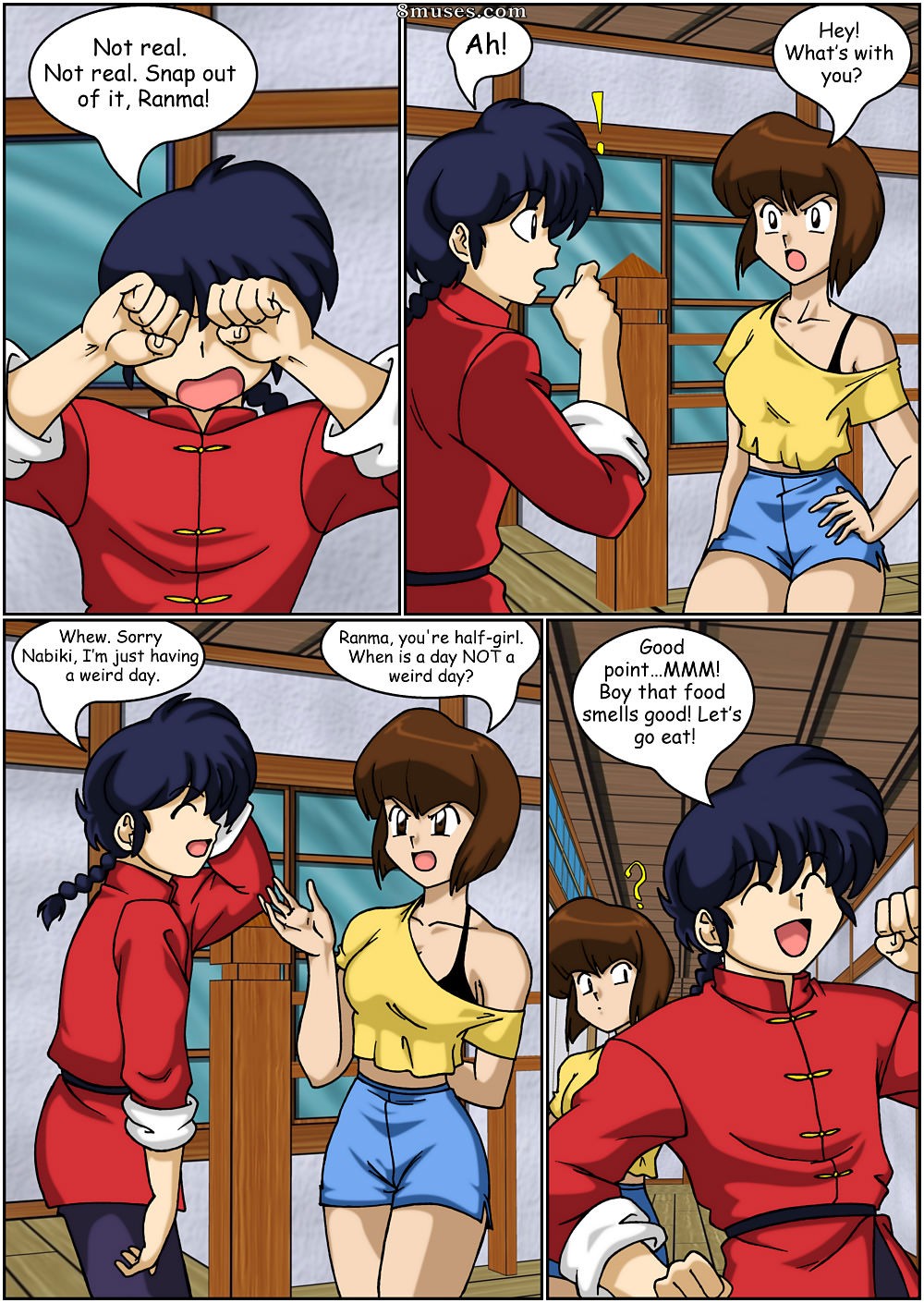 Ranma Books Comics - Corazones tramposos - Página 8