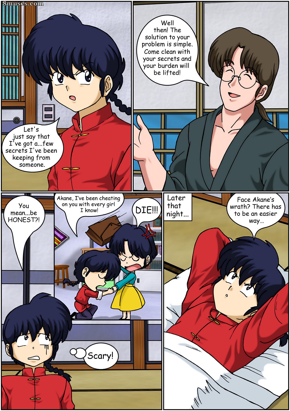 Ranma Books Comics - Corações infiéis - Página 27