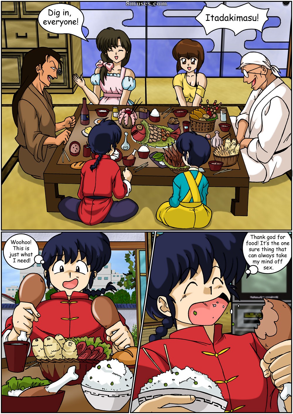 Ranma Books Comics - Corazones tramposos - Página 9