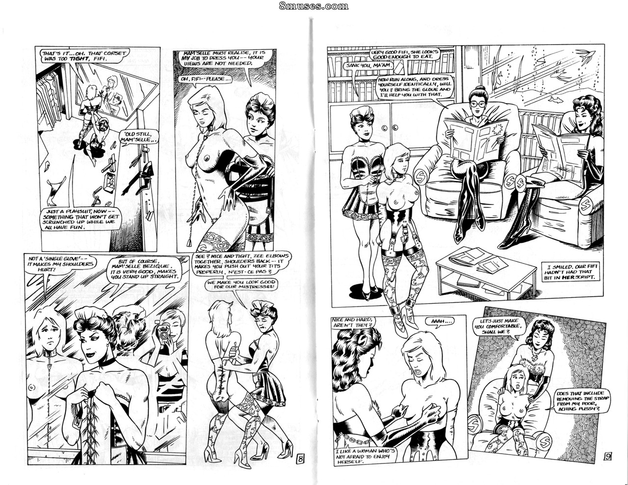 EROS Comics - Naring Sabina mistress of escapes 03 - Page 6