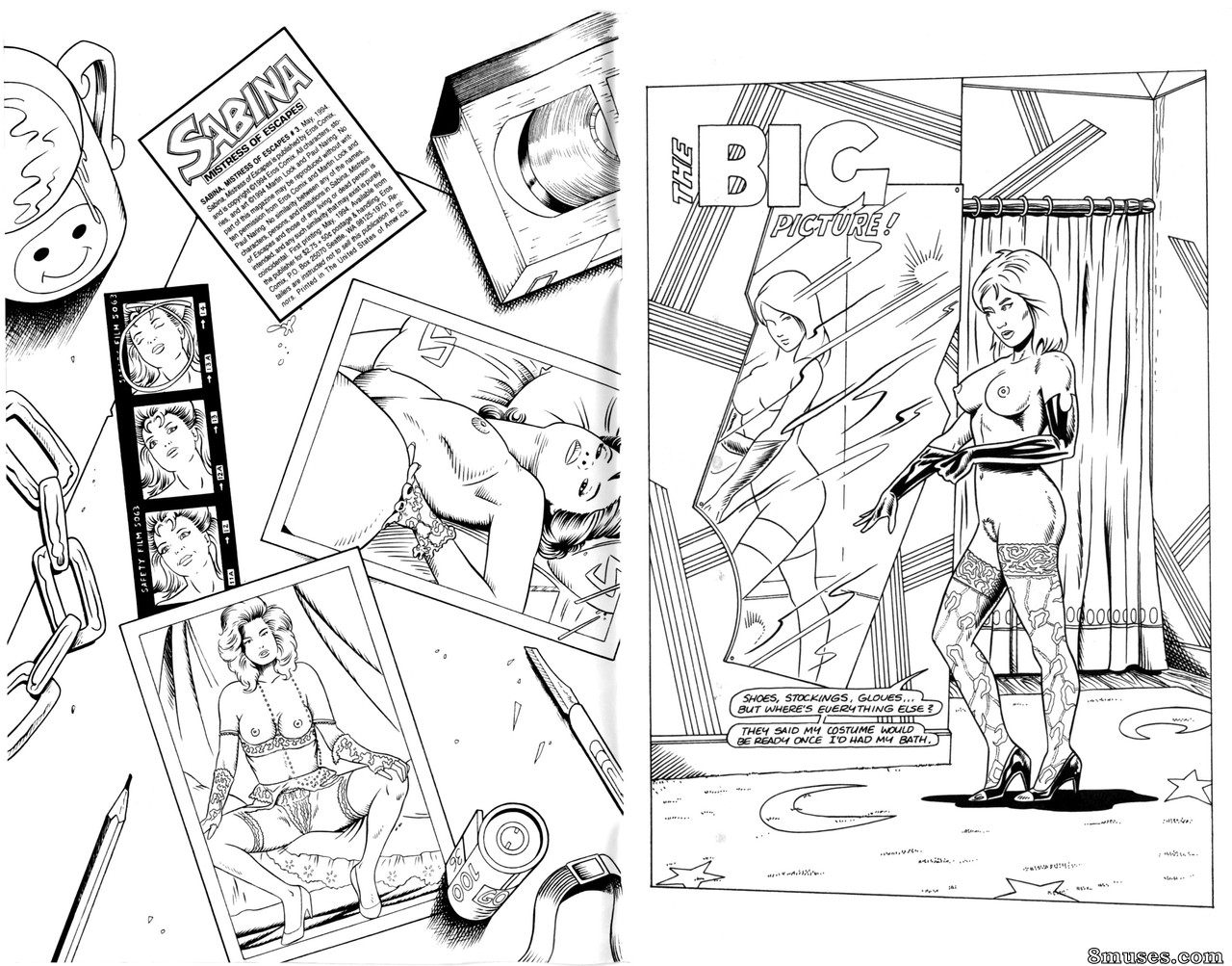 EROS Comics - Naring Sabina maîtresse des évasions 03 - Page 2