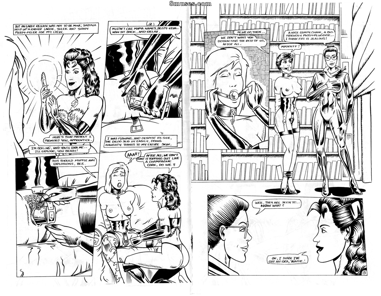 EROS Comics - Naring Sabina mistress of escapes 03 - Page 8