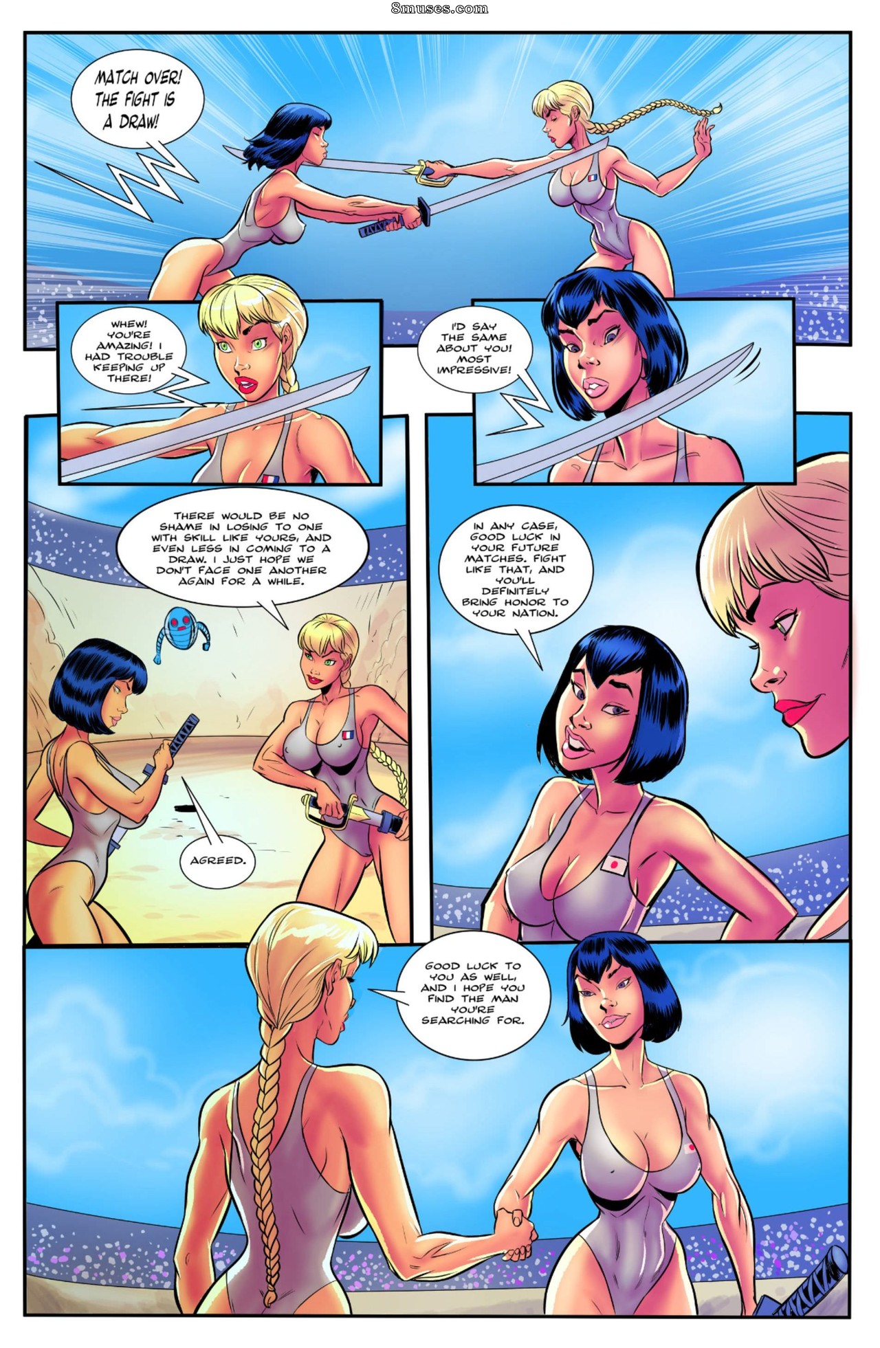 The Giantess Fight - Round One - Issue 3 - Page 11