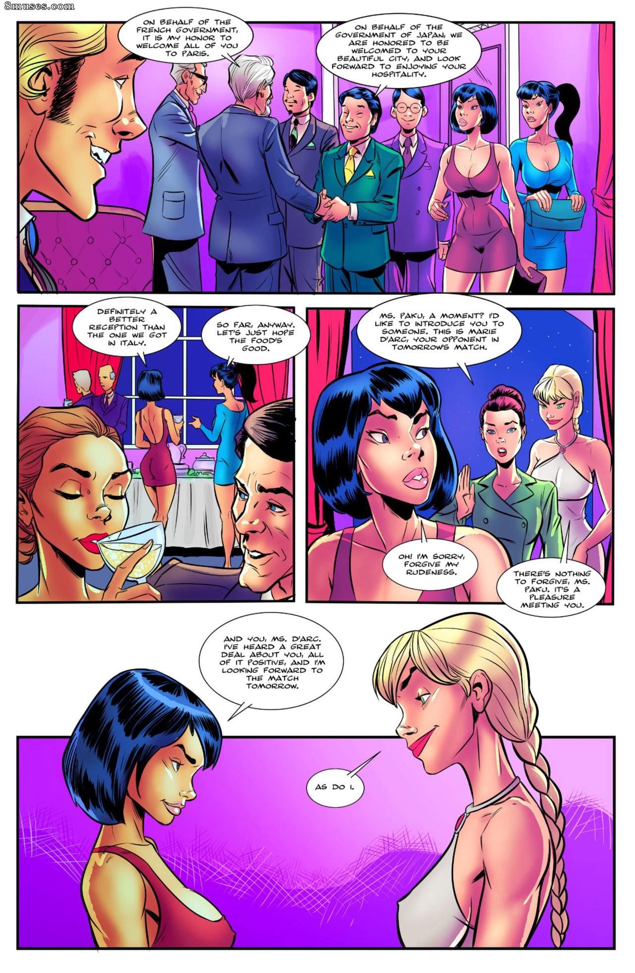 The Giantess Fight - Round One - Issue 3 - Page 6