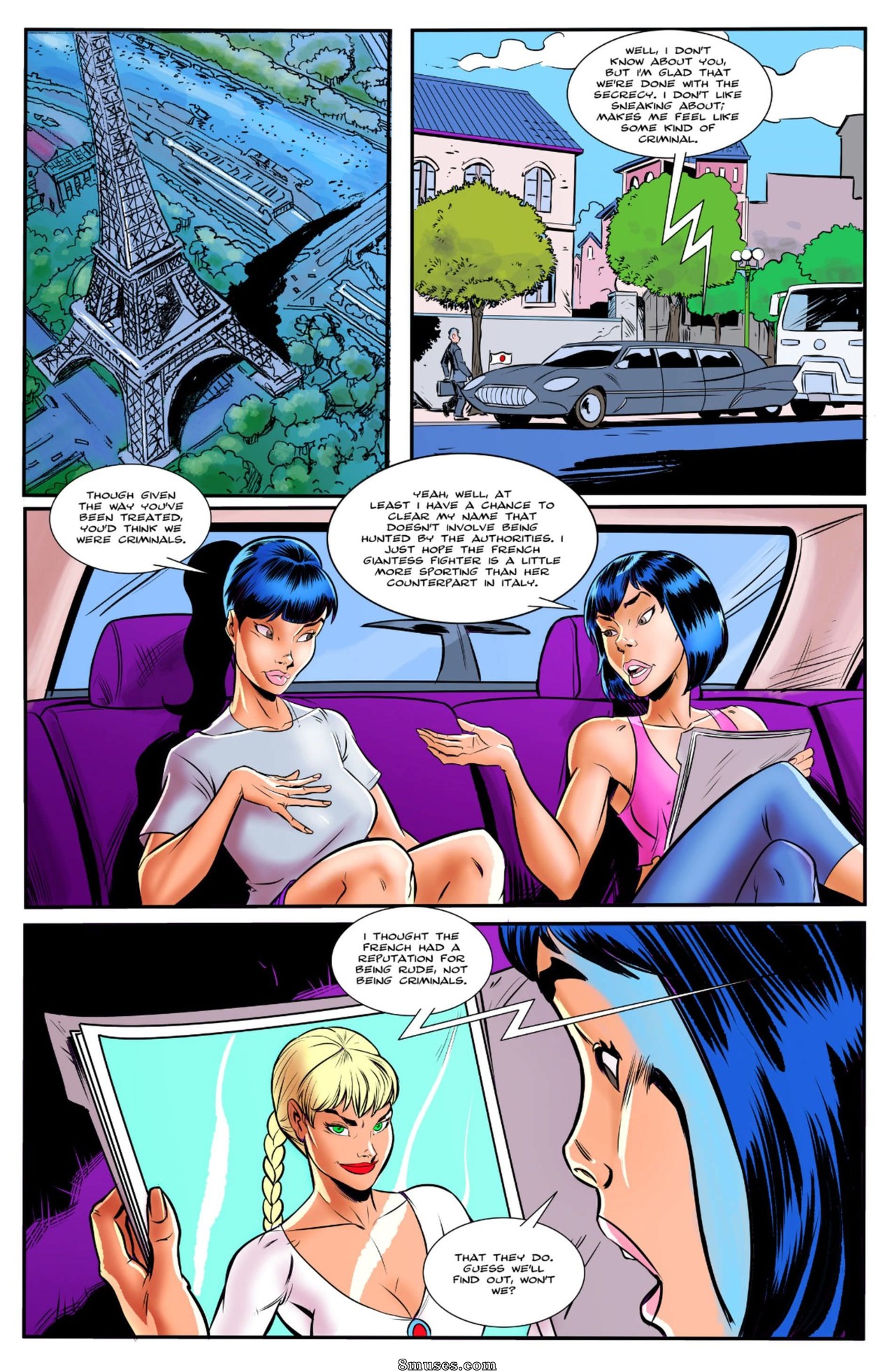 The Giantess Fight - Round One - Issue 3 - Page 3