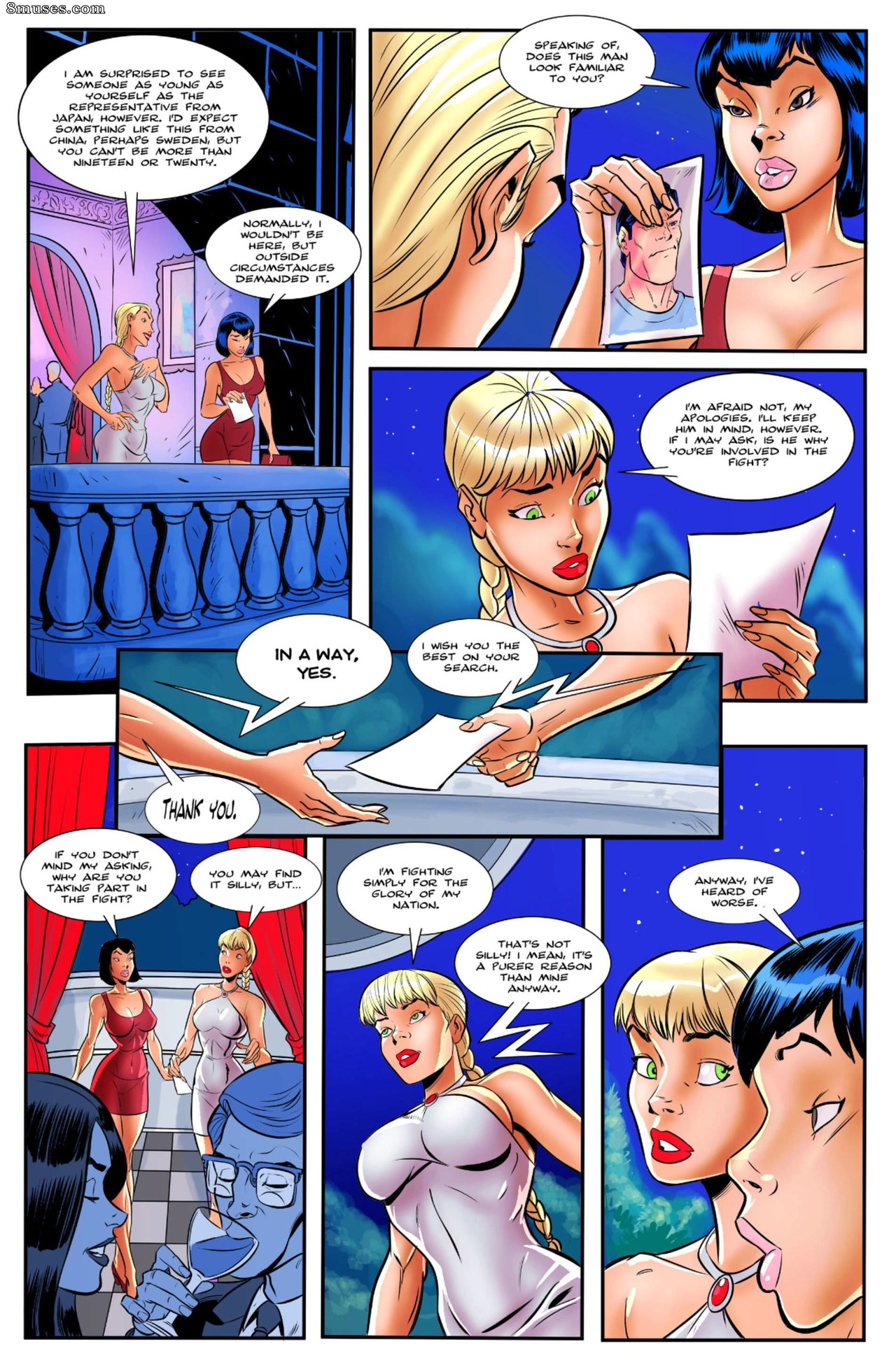 Page 7 | Giantess-Club-Comics/The-Giantess-Fight-Round-One/Issue-3 | 8muses  - Sex Comics