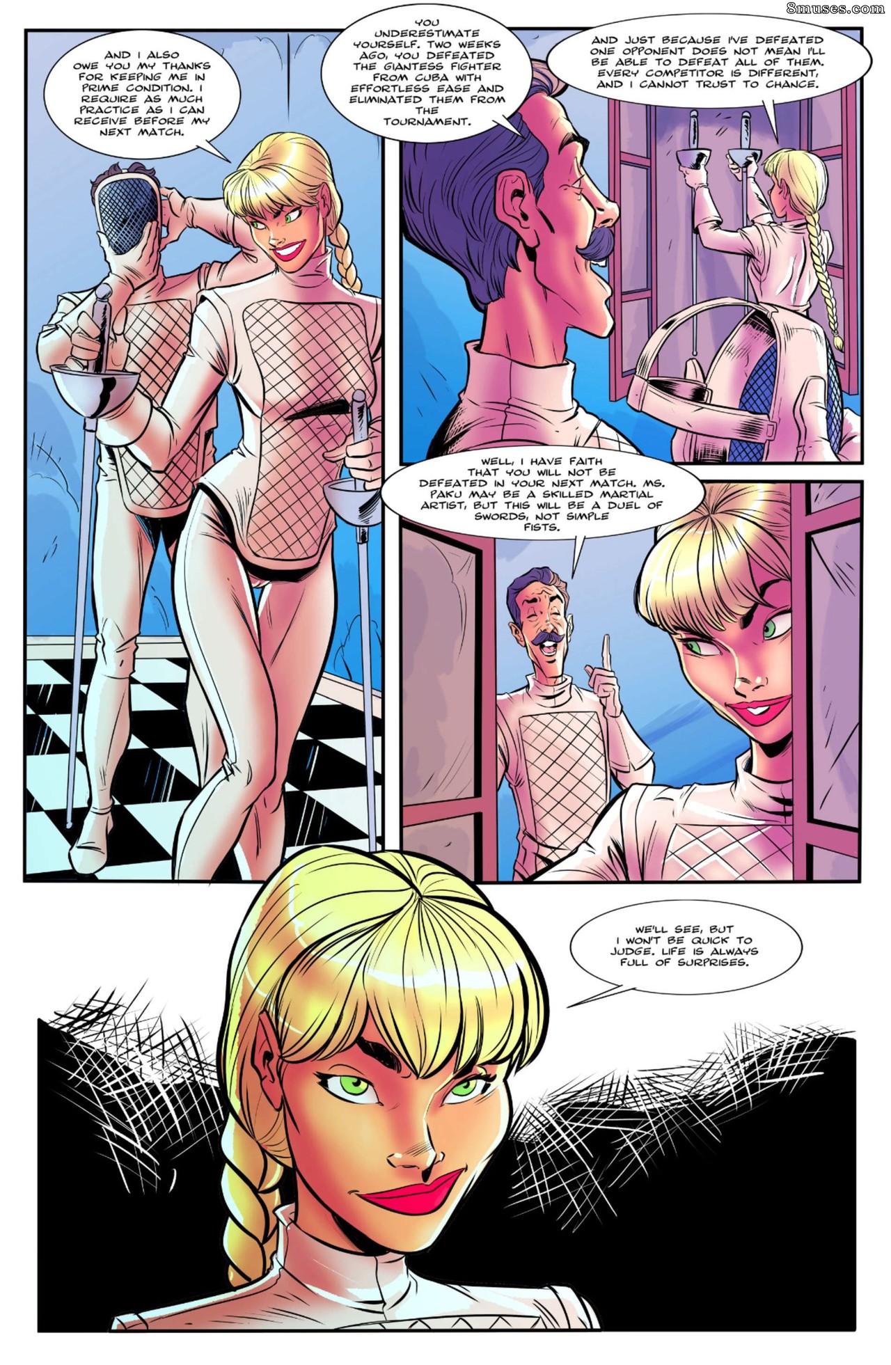 The Giantess Fight - Round One - Issue 3 - Page 5