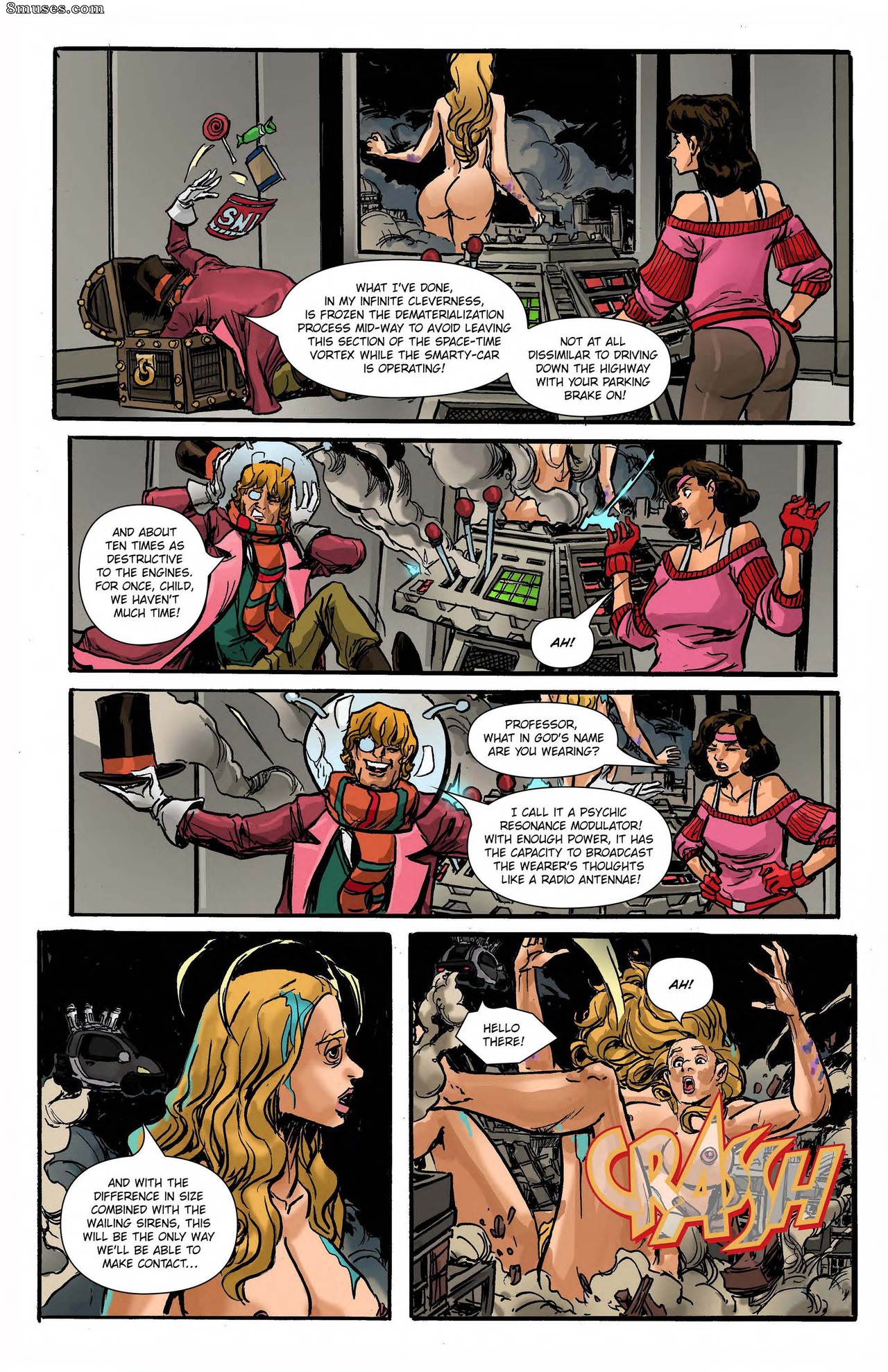 Professor When The Bathtub Invasion - Issue 1 - Page 8