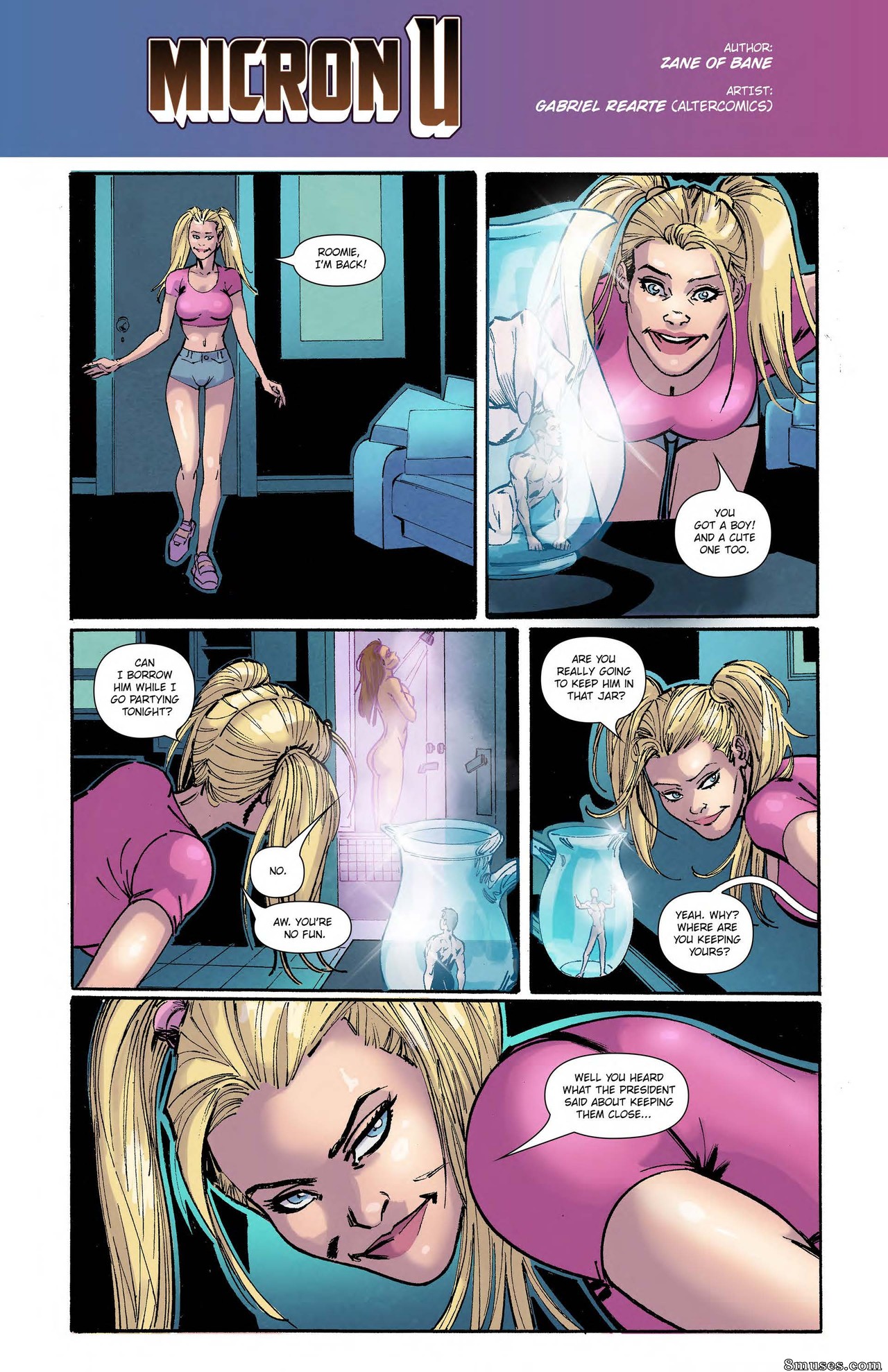 Professor When The Bathtub Invasion - Issue 1 - Page 21
