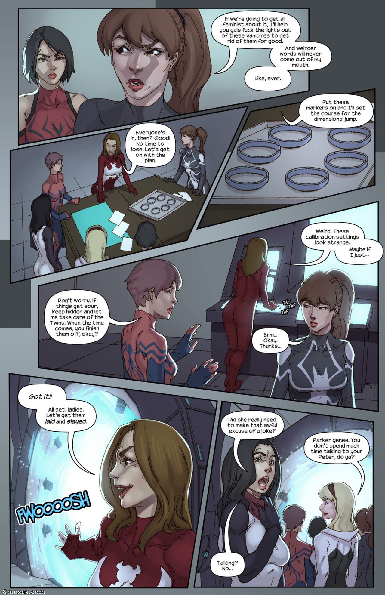 Tracy Scops Comics - Hereditarios - Página 8