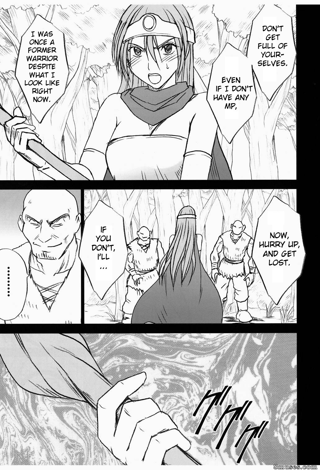 Crimson Hentai - Dragon Quest Doujinshi - Onna Kenja no Yudan - Page 15