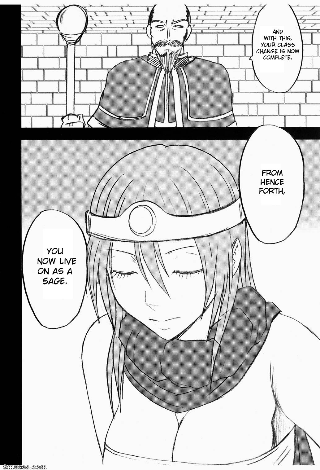 Crimson Hentai - Doujinshi de Dragon Quest - L'aventure de la sage femme - Page 4