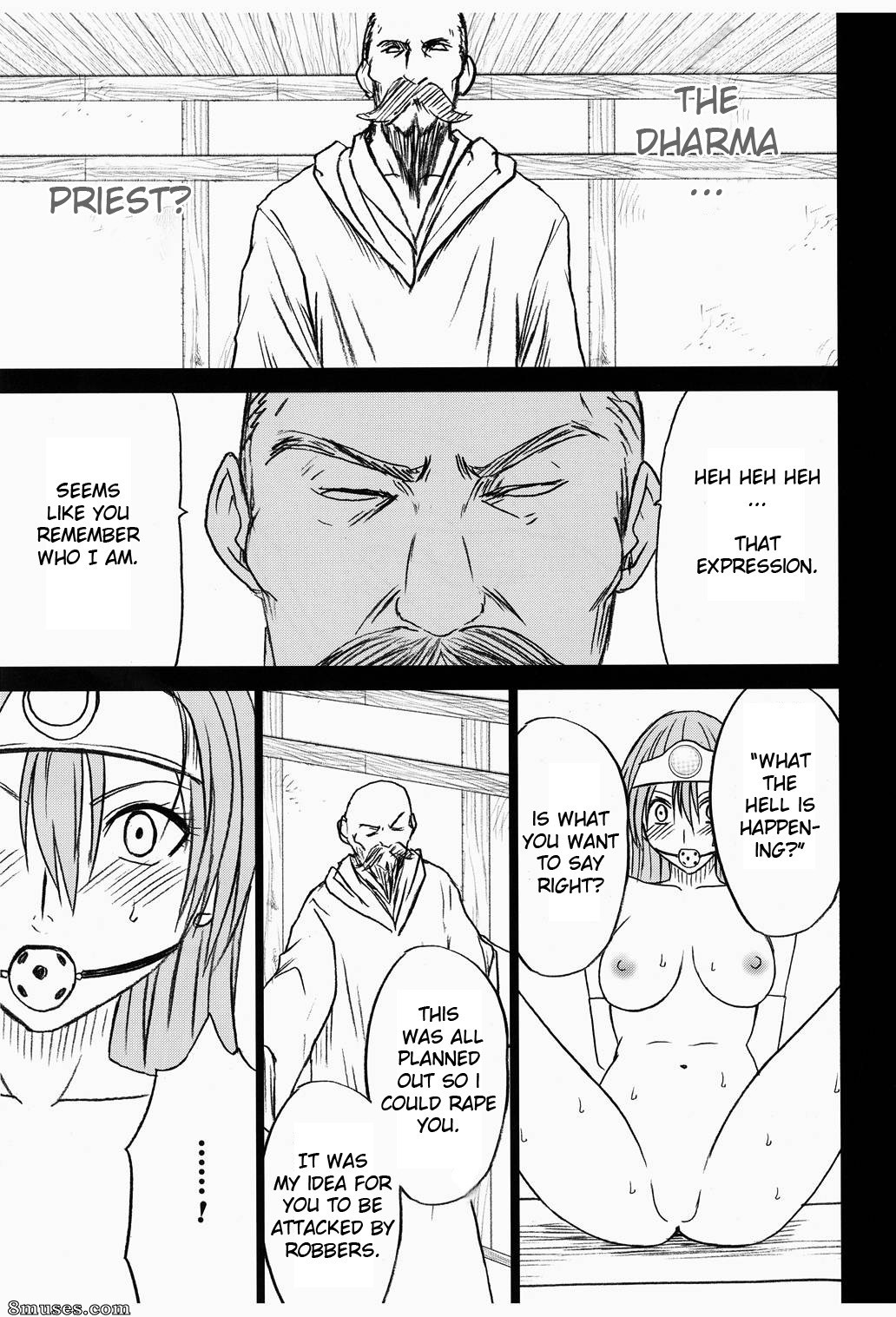 Crimson Hentai - Dragon Quest Doujinshi - Onna Kenja no Yudan - Page 33