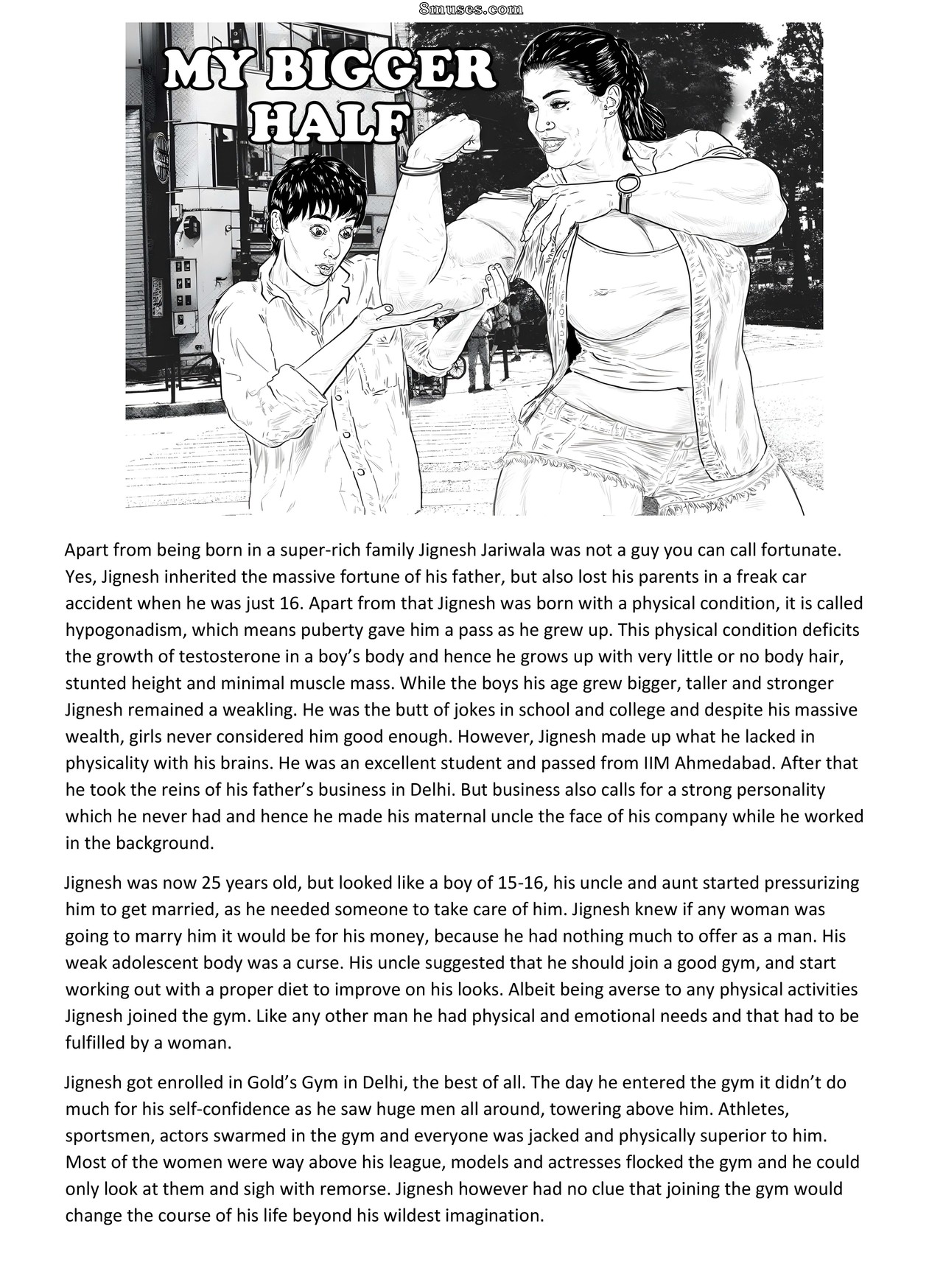 My Bigger Half - Story - Page 1