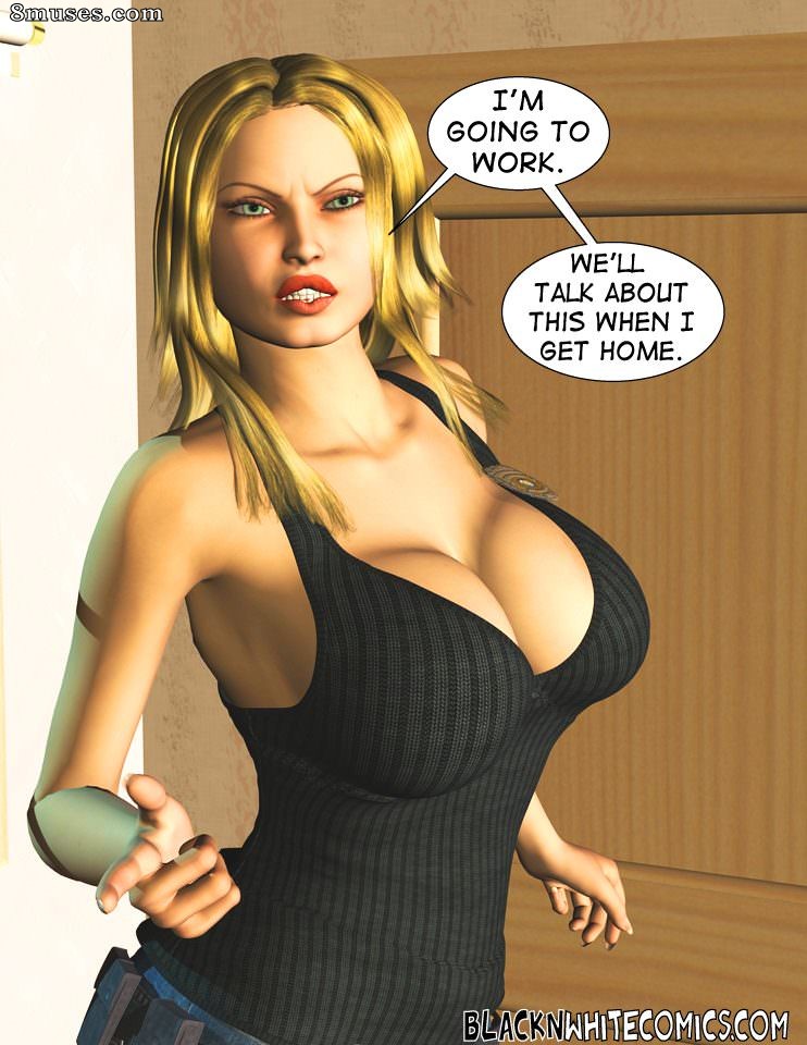 BlackonWhite3D - 3D Parole Officer - Page 7