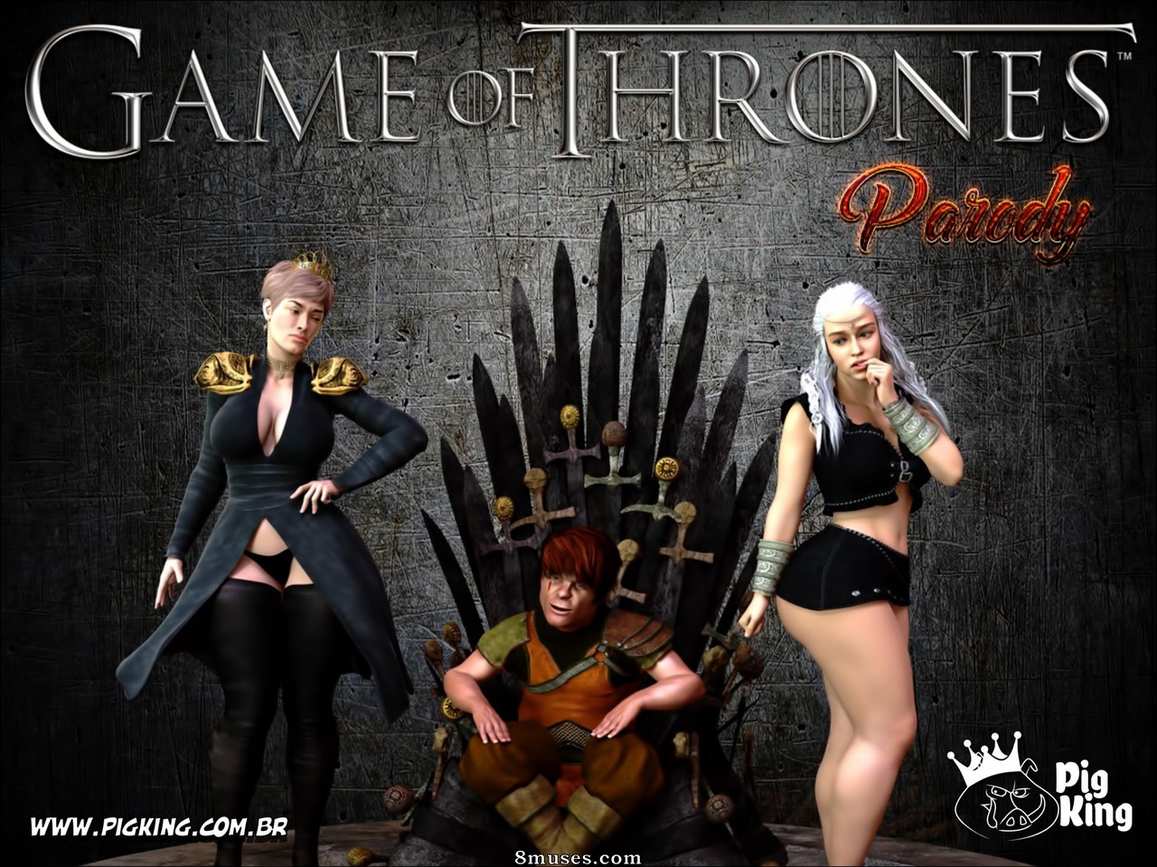PigKing - CrazyDad Comics - Game of Thrones - Page 1