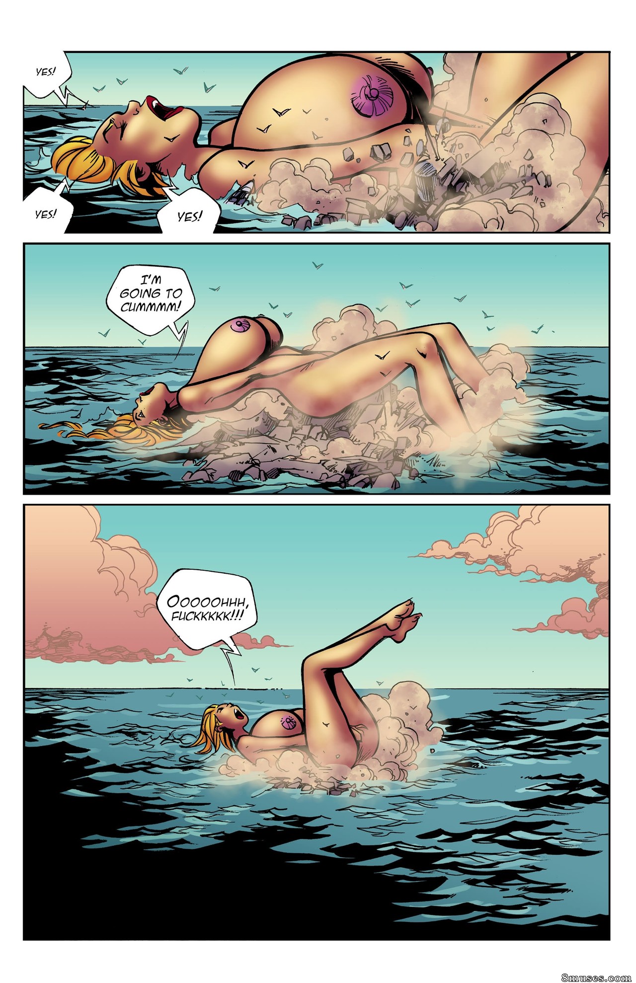 Giantess Club Comics - Além da lei - Página 22