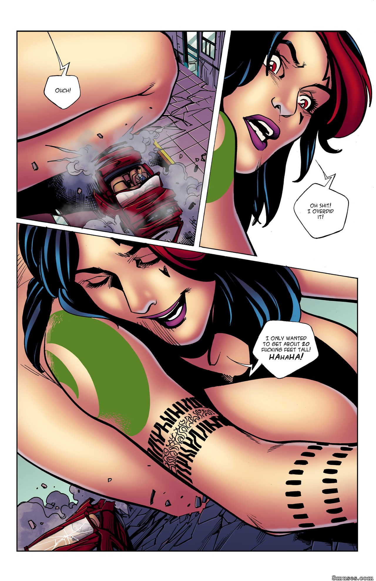 Giantess Club Comics - Além da lei - Página 38