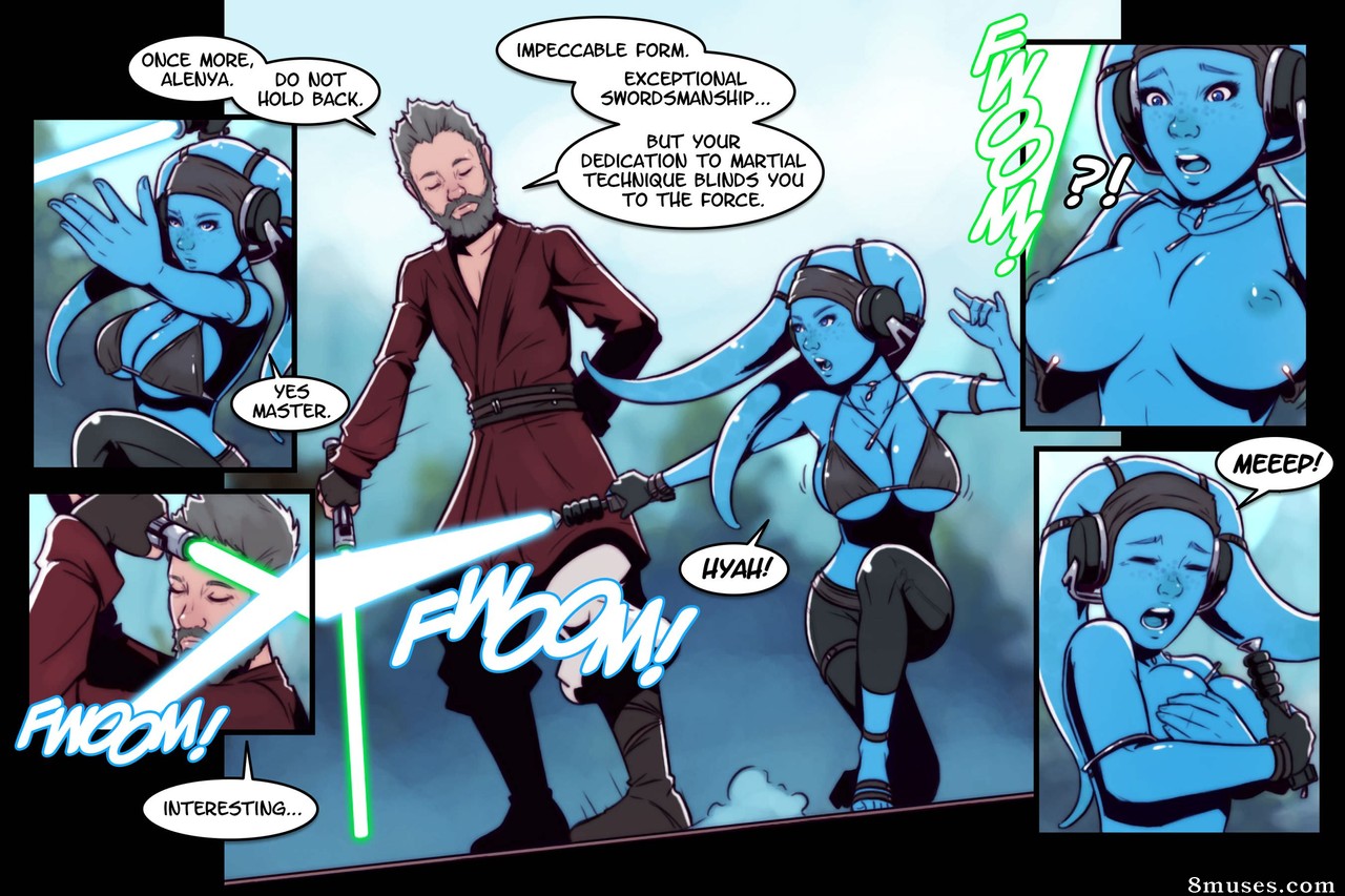 Scribblekid - Dave Cheung Comics - Alenya Hirani - Padawan twi'lek - Página 2