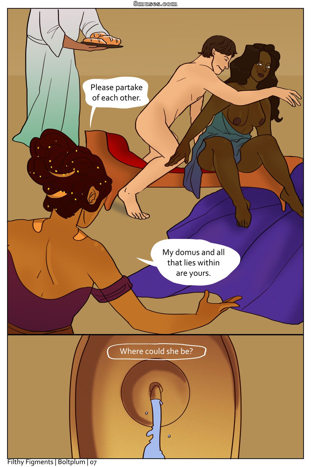 Filthy Figments Comics - Por todo el amor dominante - Página 8