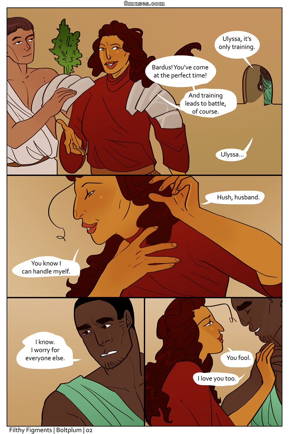 Filthy Figments Comics - Por Todo Amor Domina - Página 3