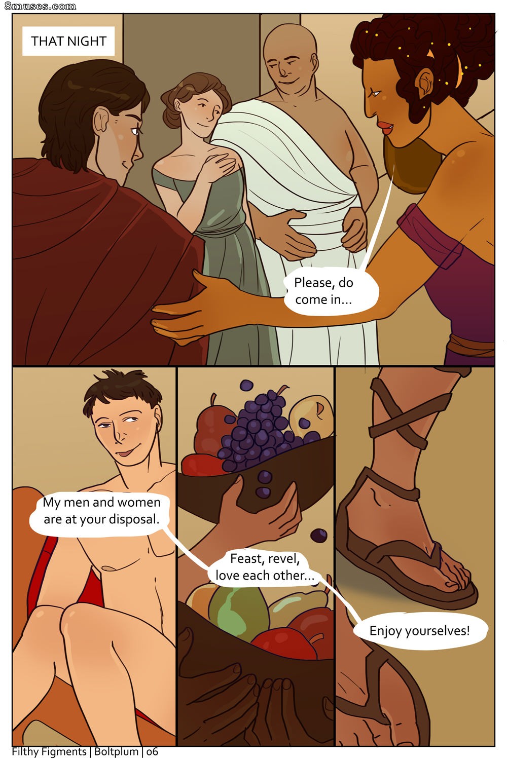 Filthy Figments Comics - Por Todo Amor Domina - Página 7