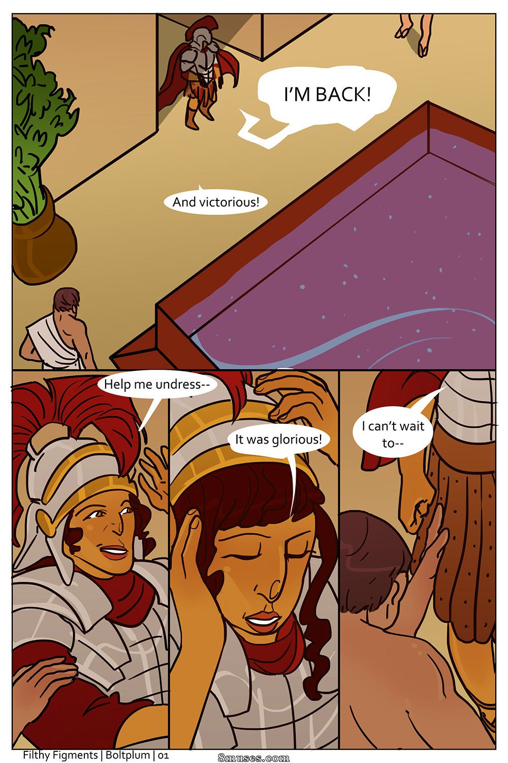 Filthy Figments Comics - Por Todo Amor Domina - Página 2