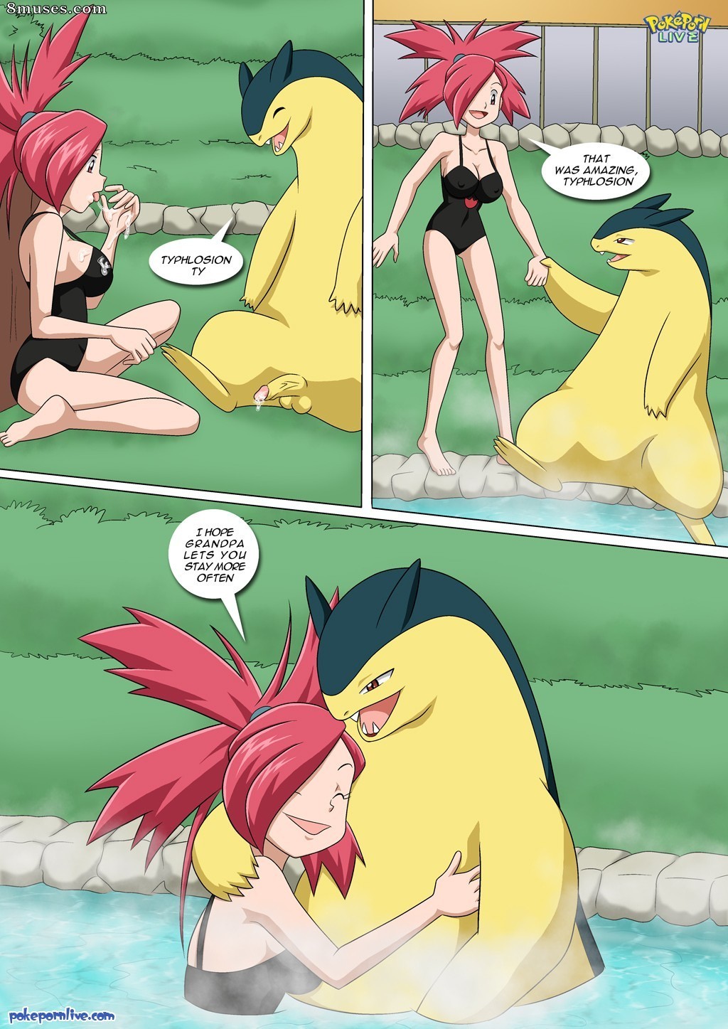 PokepornLive Comics - Turning up the heat - Page 12