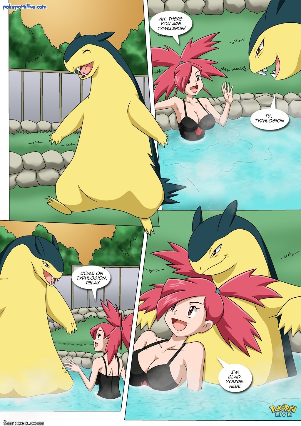 PokepornLive Comics - Turning up the heat - Page 4