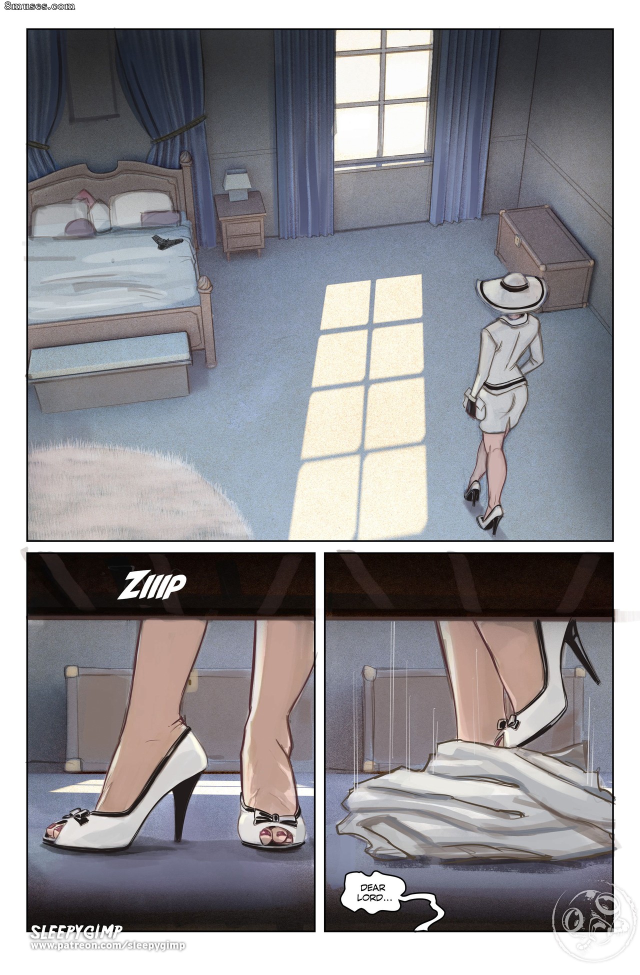 Lady and Bellhop - Barefeet - Page 2