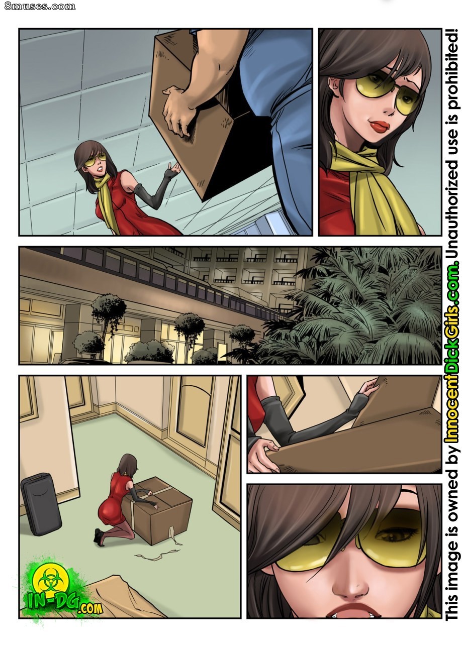 Innocent Dickgirls Comics - O robô - Página 4