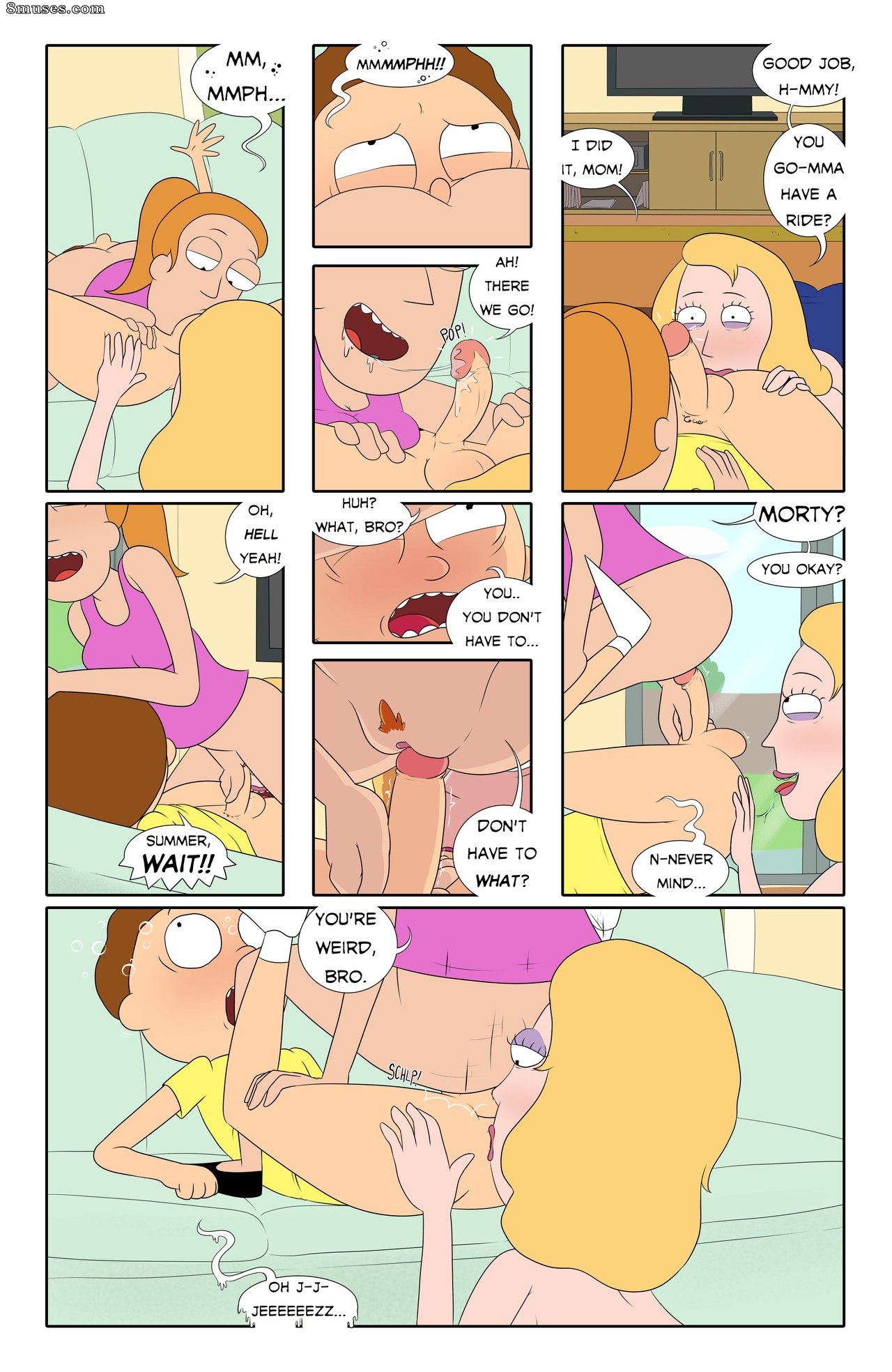 Blargsnarf Comics - Dimension X-69 - Rick and Morty - Page 5