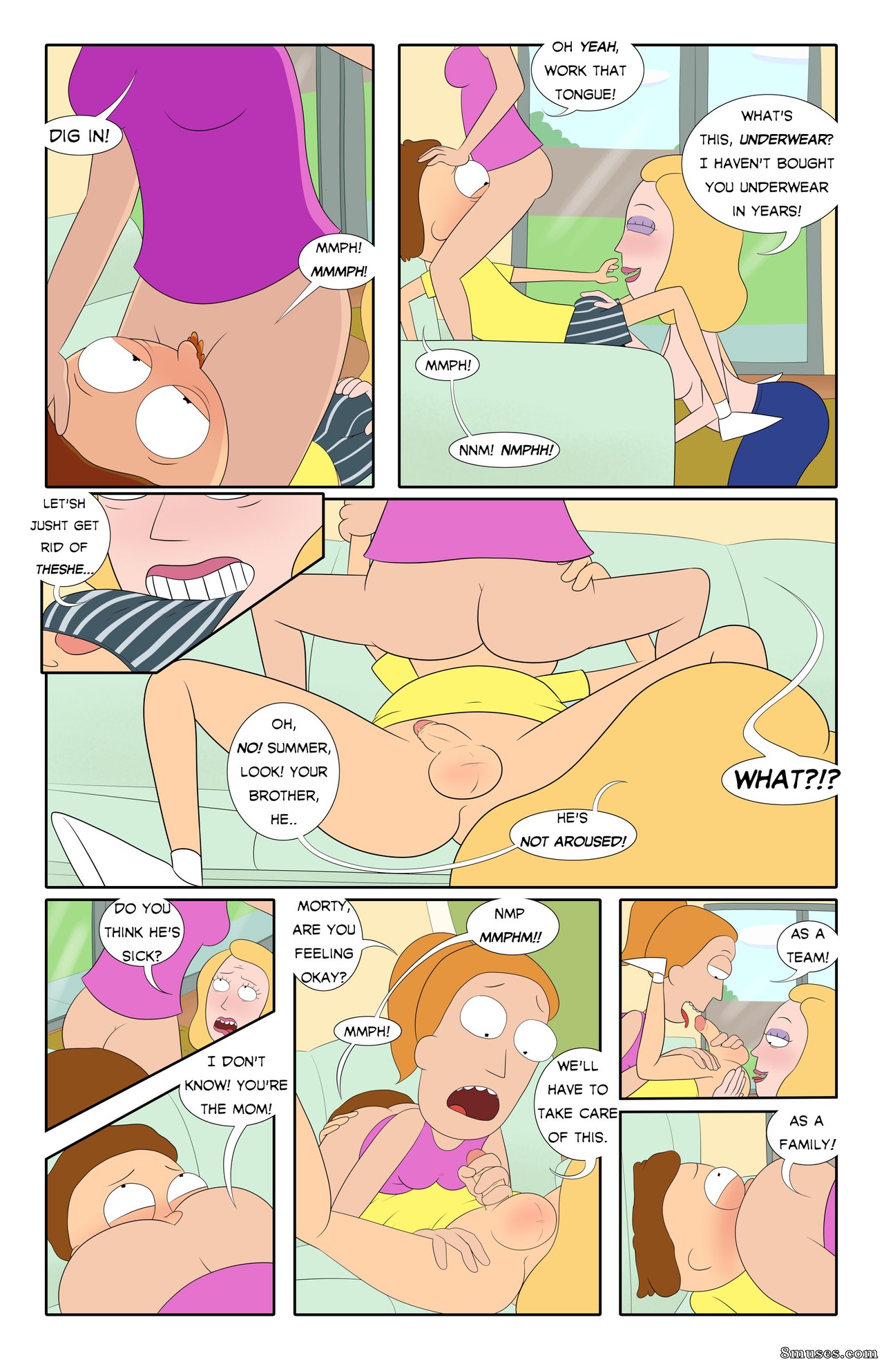 Blargsnarf Comics - Dimension X-69 - Rick and Morty - Page 4