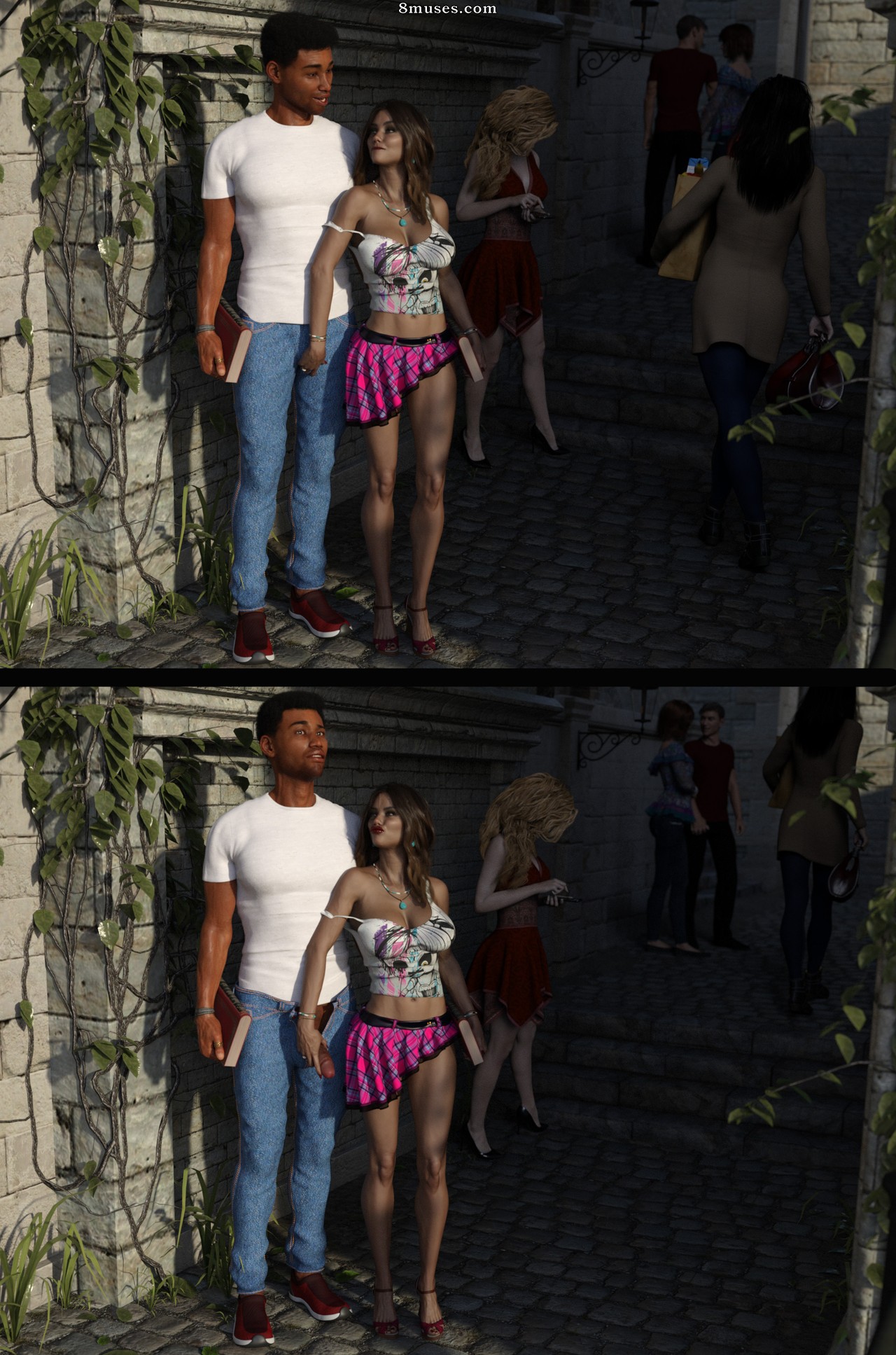 Maxianni71 - CAT AND SILAS PUBLIC HANDJOB - Page 1