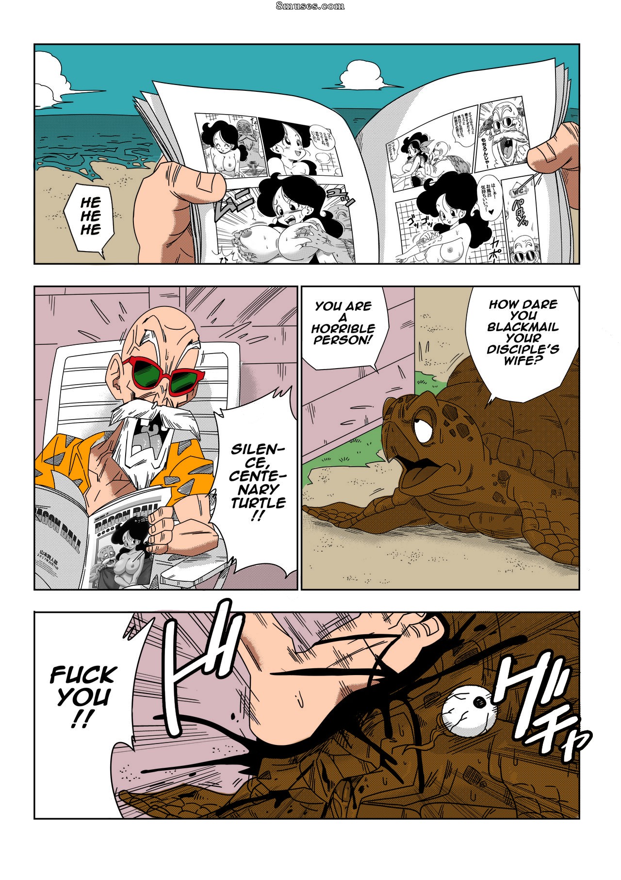 Yamamoto - 18-gou vs Kame Sennin Android n18 VS Kamesennin - Página 30