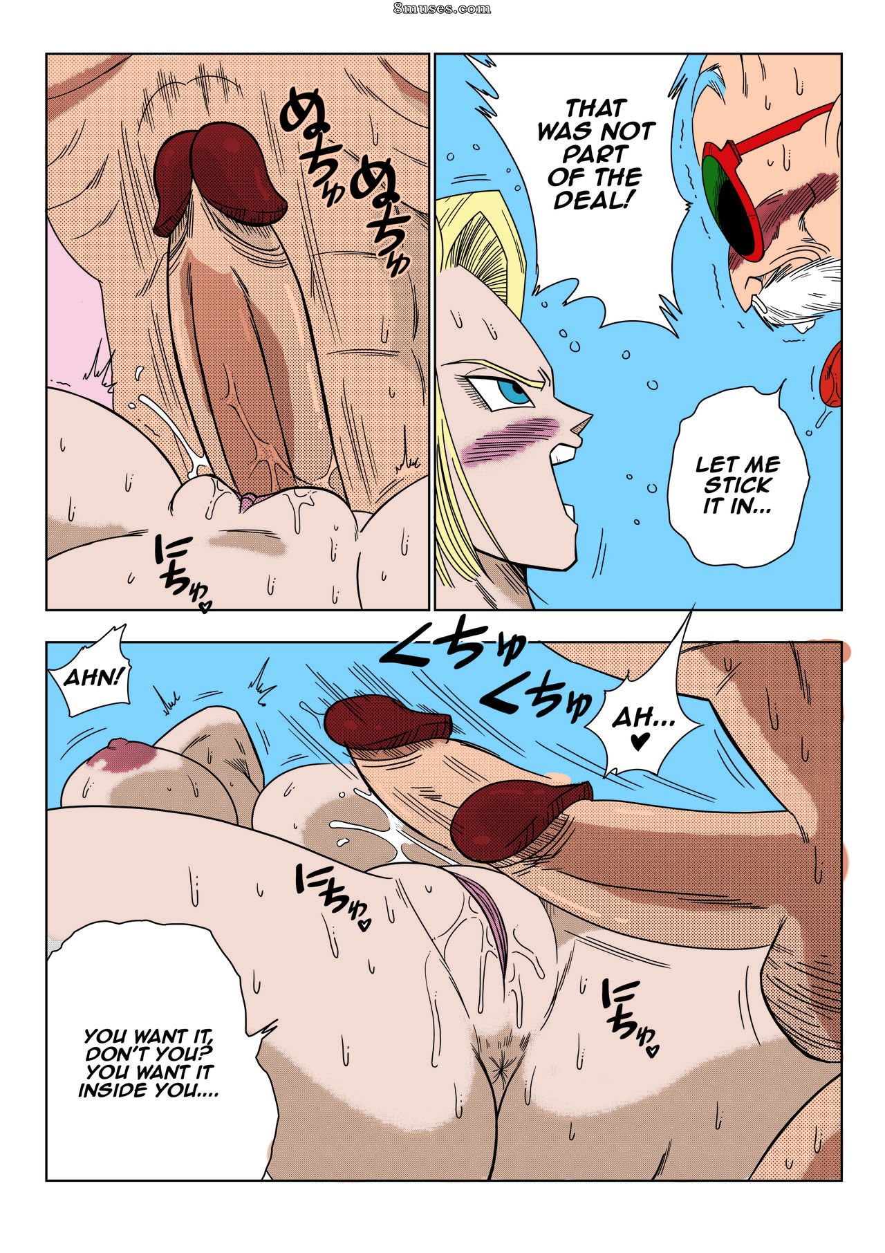 Yamamoto - 18-gou vs Kame Sennin Android n18 VS Kamesennin - Página 13
