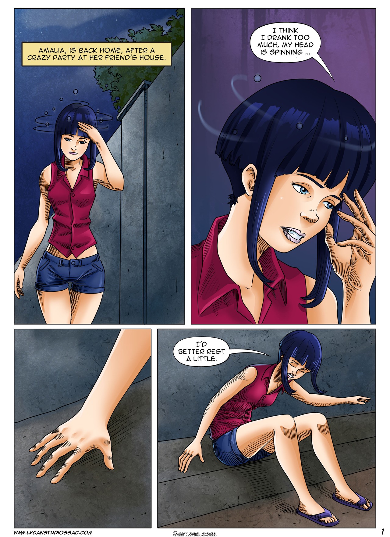 Locofuria Comics - Vamp Bite - Page 3