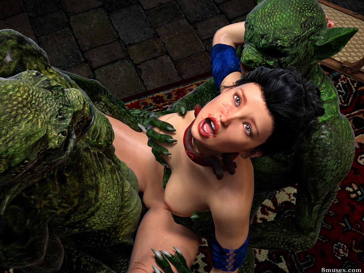 Sorceress Lori Sold to Demons - Bad Ending - Pics - Page 46