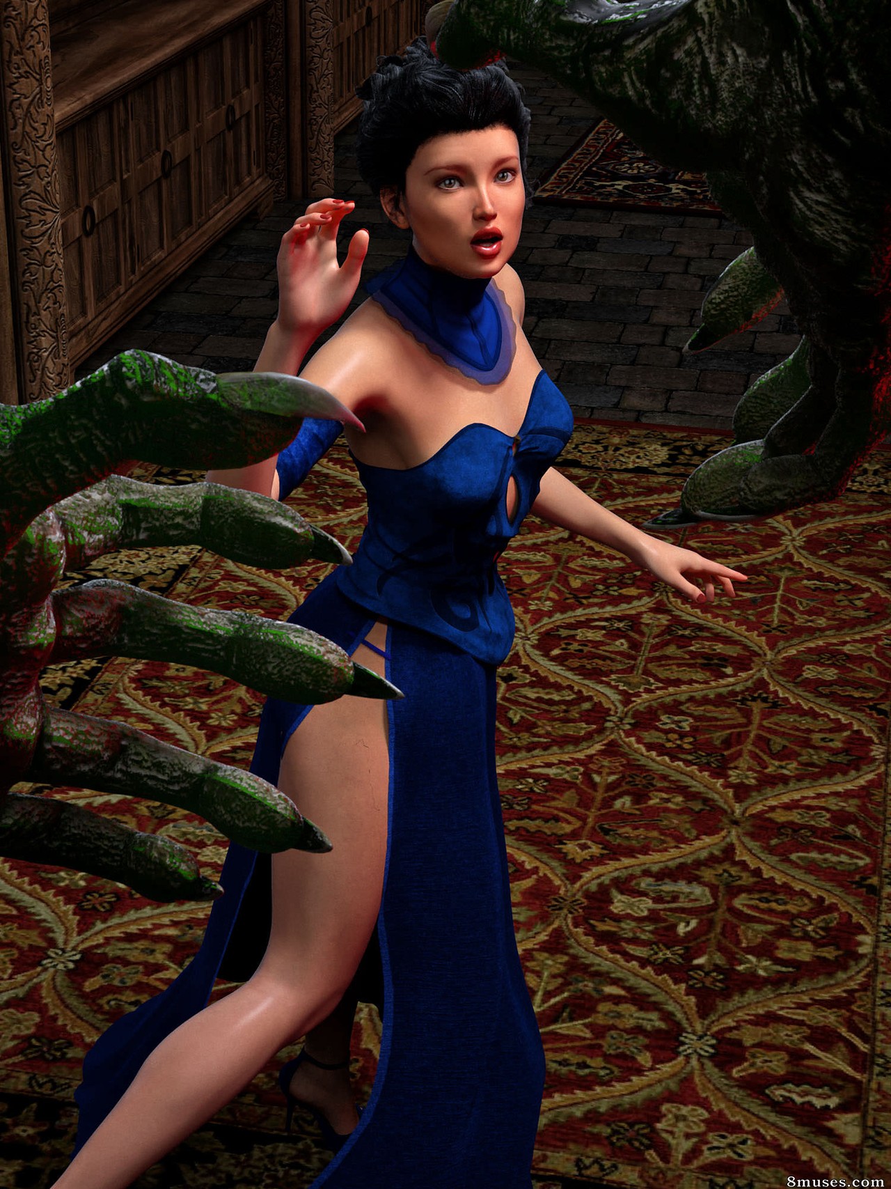 Sorceress Lori Sold to Demons - Bad Ending - Pics - Page 6