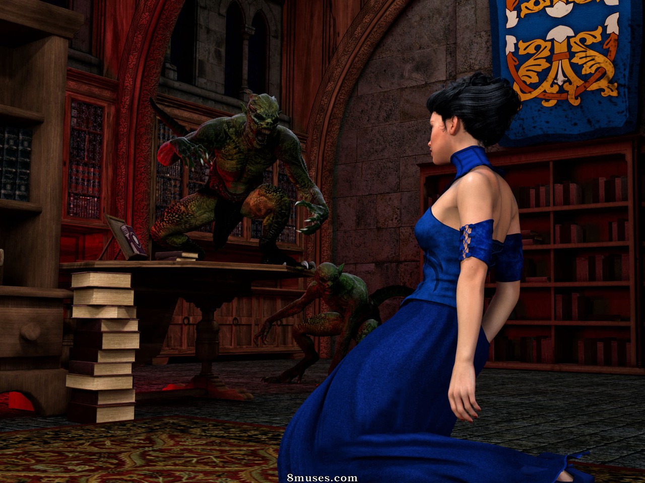 Sorceress Lori Sold to Demons - Bad Ending - Pics - Page 5