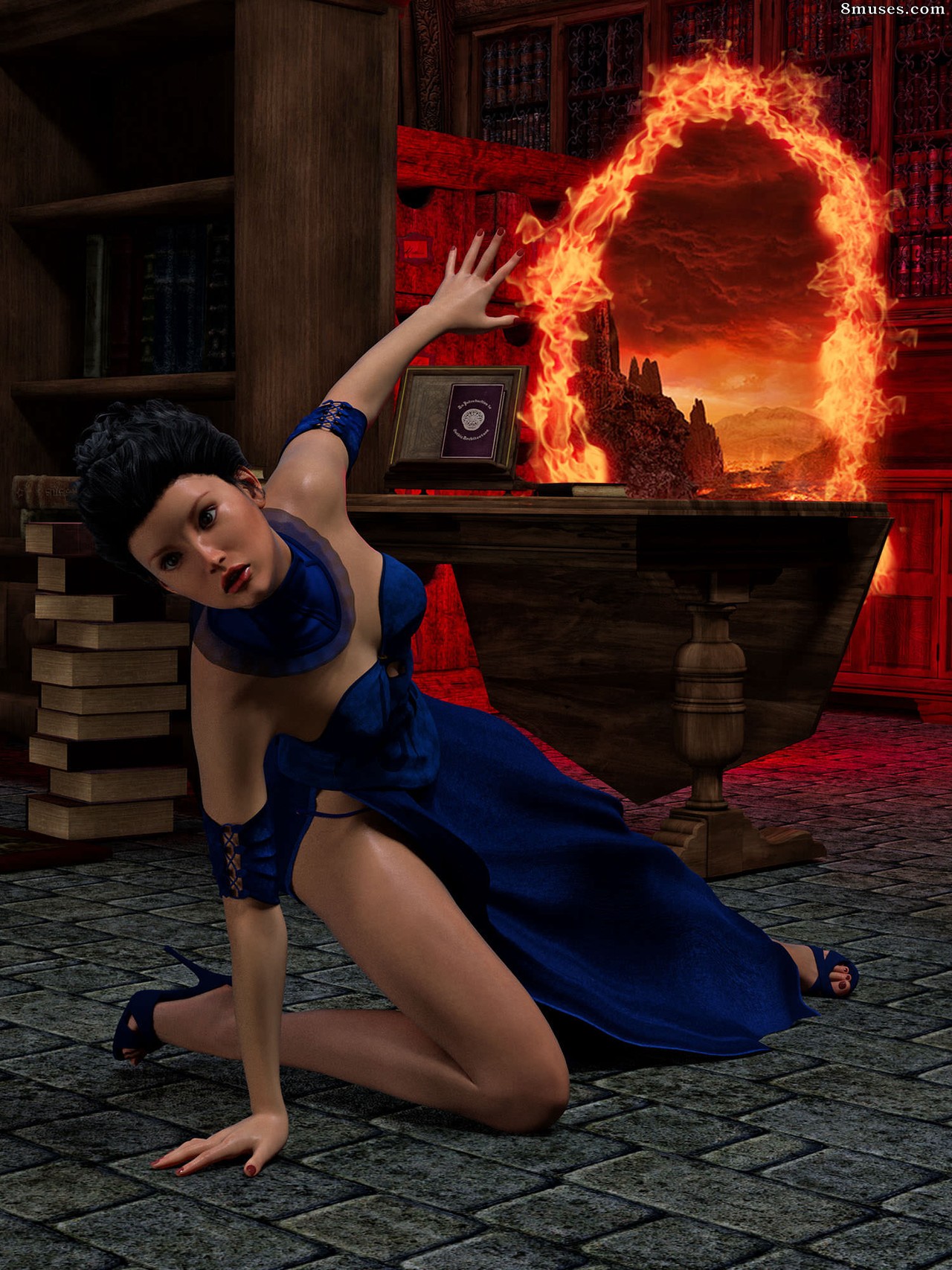 Sorceress Lori Sold to Demons - Bad Ending - Pics - Page 4