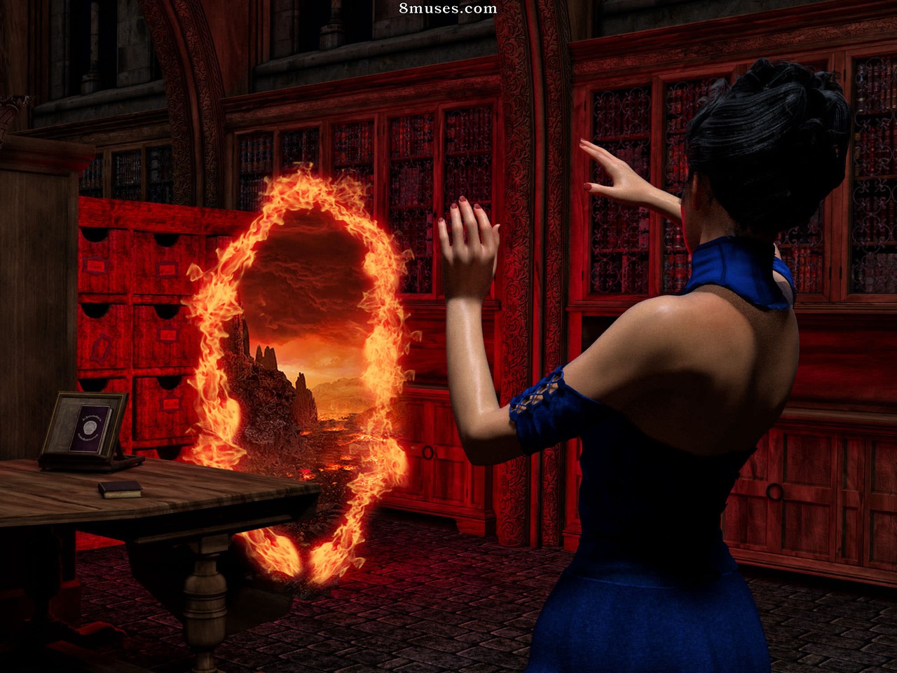 Sorceress Lori Sold to Demons - Bad Ending - Pics - Page 3