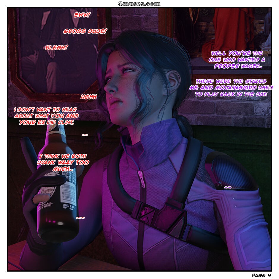 PoseidonX - Risky Bet - A tale of two Hawkeyes - Page 5